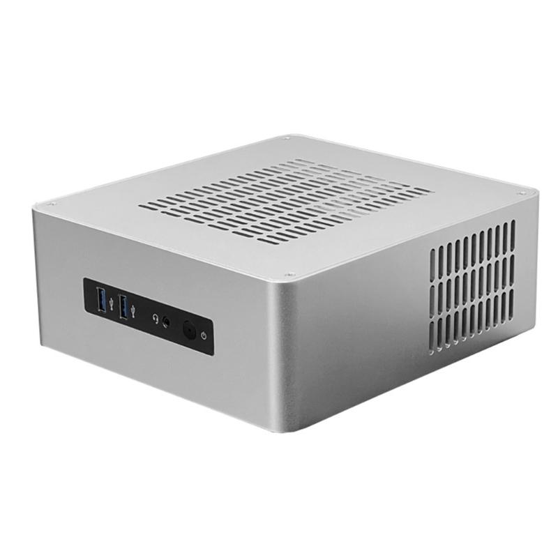 TA80 Мини-корпус для ПК с поддержкой Mini-ITX, шасси HTPC с улучшенным охлаждением для домашнего офисного компьютера