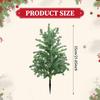 Artificial Christmas Tree On Stake, Garden Decoration, Realistic Plant,