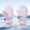 Non-slip Children Ski Gloves Warm Kids Winter Mittens Cute Snow Gloves  Children Kids