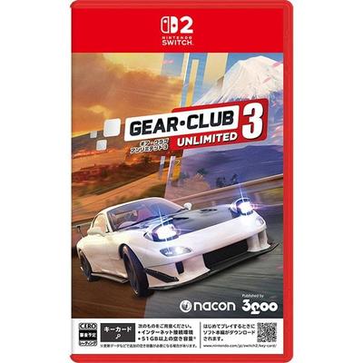 NINTENDO SWITCH2 GEAR CLUB UNLIMITED 3 Япония НОВЫЙ