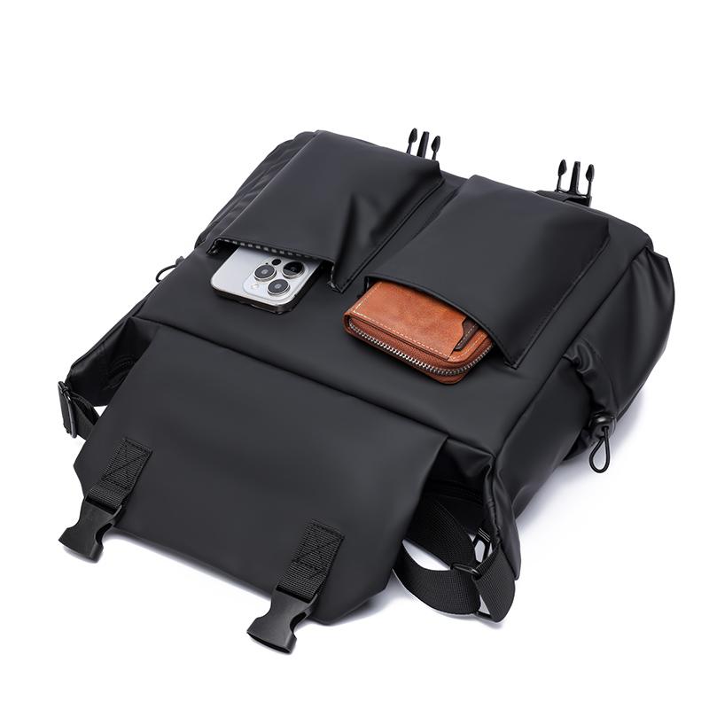 Мужская сумка через плечо большой вместимости, водонепроницаемая пригородная сумка через плечо, однотонная сумка-мессенджер из Оксфорда