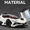 1:24 Проект Аполлон EVO Сплав Спортивный Автомобиль Модель Литье под Давлением Металл Концепт Гоночный Автомобиль Модель Транспортного Средства Звук и Свет Детская Игрушка Подарок