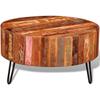 VidaXL Round Coffee Table Solid Reclaimed Wood