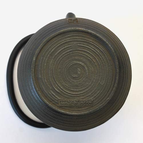 Ichikudo Nanbu Ironware Железный чайник Щетка для зерна Чайник Hakeme 0,6 л - 0,6 л -