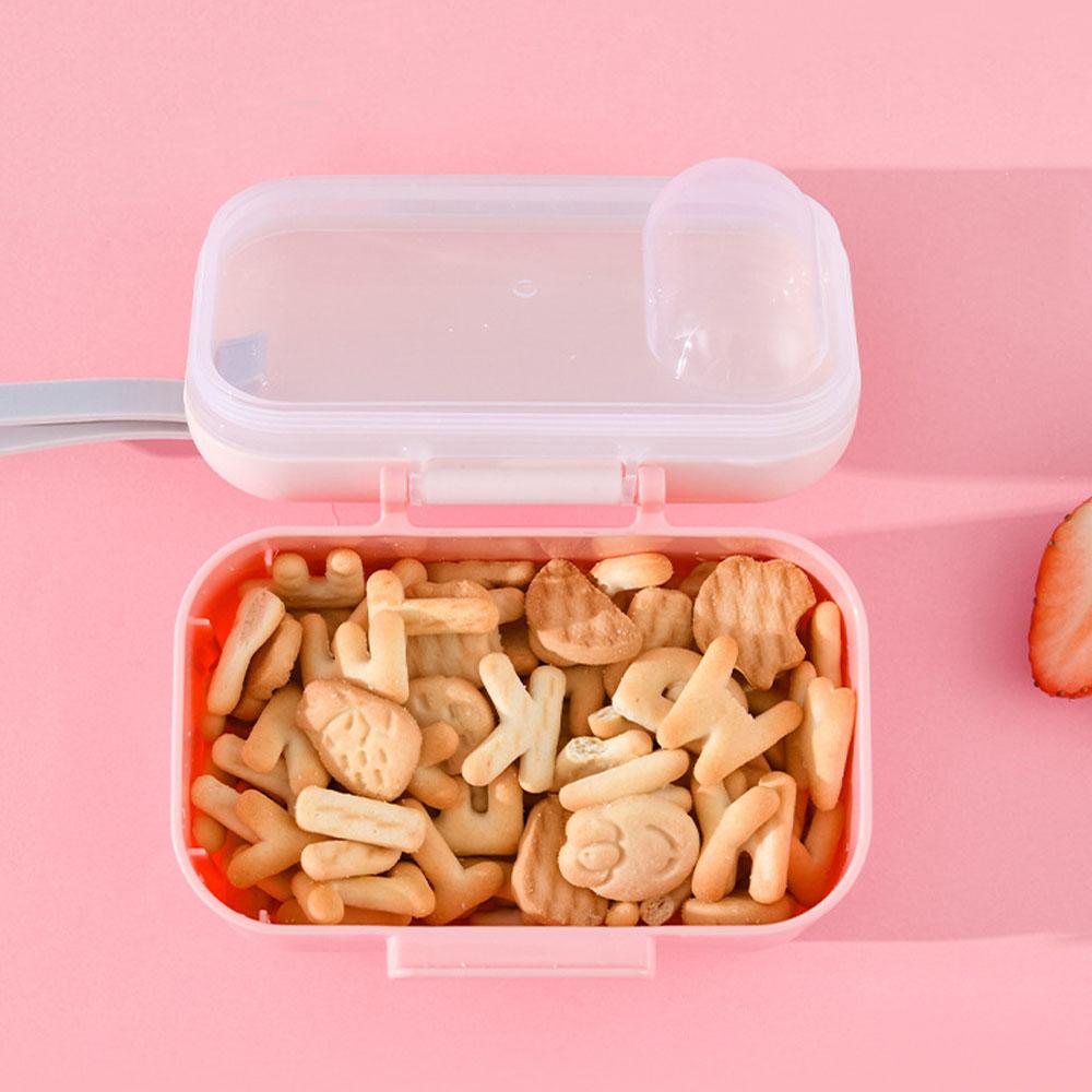Portable Infant Baby Food Toddle Snacks Container Food Storage Box Essential Cereal Milk Powder Box