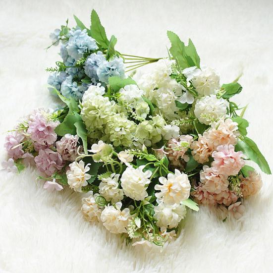 Цветочный горшок многоразовый яркий подарок красочный искусственный букет цветов для сада, офиса, кофейни