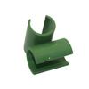 Cross Plastic Gardening Pillar Greenhouse Tray Bracket Fixed Clamp Garden Hose Pipe Clap Agriculture Plant Support 10 Pcs