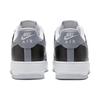 Nike Air Force 1 Кожаные Кроссовки-Слипоны Нескользящие Легкие Низкие Кеды для Скейтборда Унисекс Белый Черный Серый FD9065-100