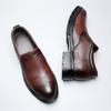Breathable Slip On Driving Shoes Genuine Leather Men's Loafers Handmade Casual Shoes Versatile Leisure Business Shoes Moccasins