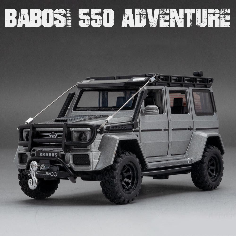 1:32 Benz G550 Adventure 4X4² V8 Alloy Cast Toy Car Model Sound and Light Children's Toy Collectibles Birthday gift