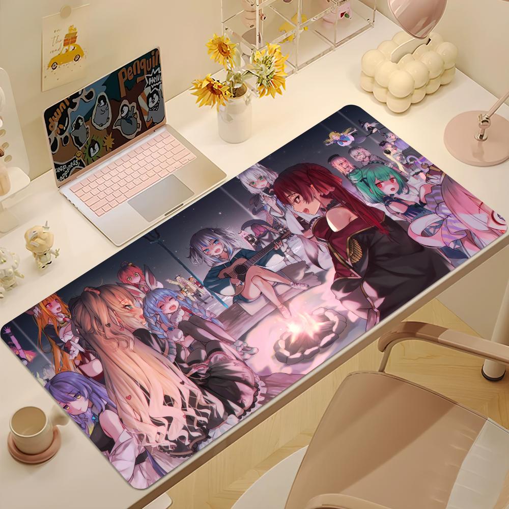 Hololive Gawr Gura Singer Erotic Bust Mouse Pad Nonslip Thickened MousePad Student Gaming Cushion Large Writing Lockedge Office