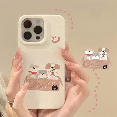 Силиконовый чехол Zhitai iPhone 15 Pro Cartoon, совместим с 15 Pro/14/13 Pro Max