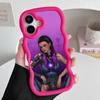 Valo Reyna Phone Case for iPhone 17 16 15 14 13 12 11 Air Pro Max Plus Red Soft TPU Wavy Edge Cover
