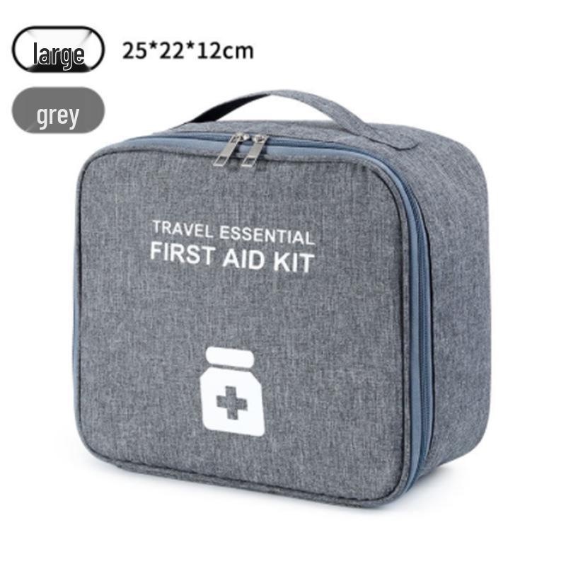 Portable Travel First Aid Kit: Complete Home Emergency & Disinfection Essentials (No Medicine Included)