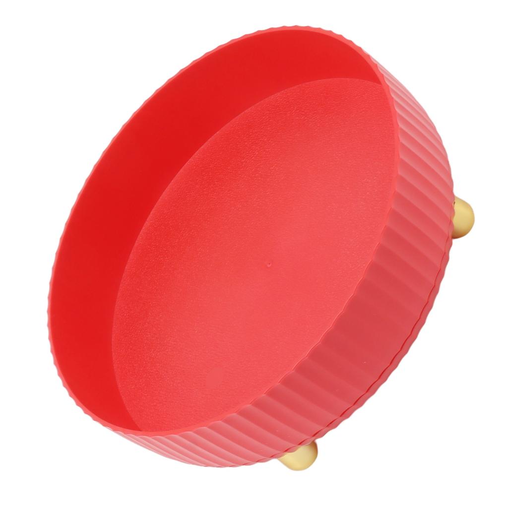 Органайзер для хранения с вращением на 360 градусов Круглая косметическая полка для специй Вращающийся столик для кухонного шкафа кладовой Маленький