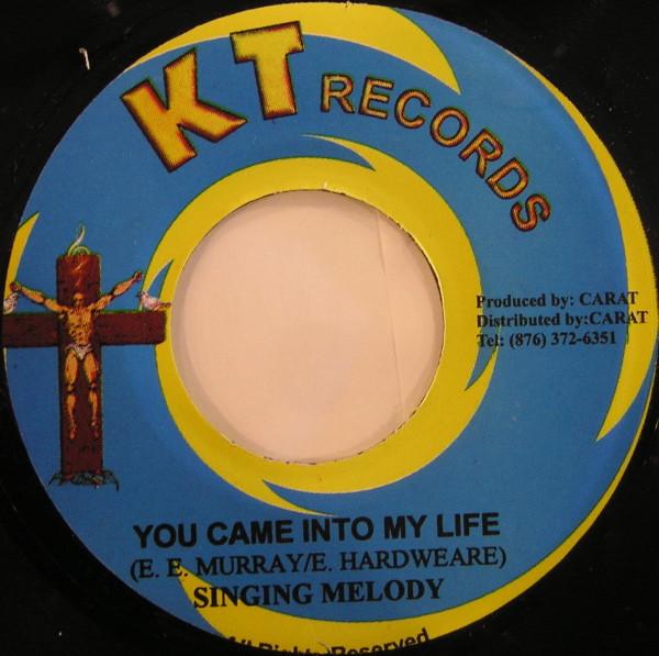 Пластинка 7 дюймов SINGING MELODY - You Came Into My Life NONE KT Records 2004 Ямайка Регги, Ска и Даб Б/у