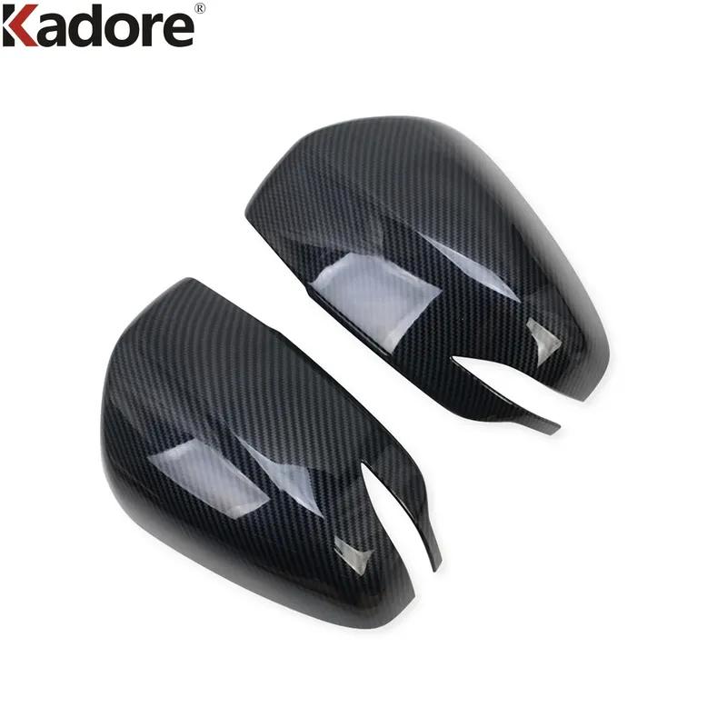 Rearview Mirror Cover Trim For Subaru Outback - Carbon Fiber Car Side Wing Mirrors Cap Frame Overlay Accessories