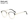 Vision Care Ultralight Metal Round Frame Optical Glasses Eyewear Eyeglasses Myopia Glasses