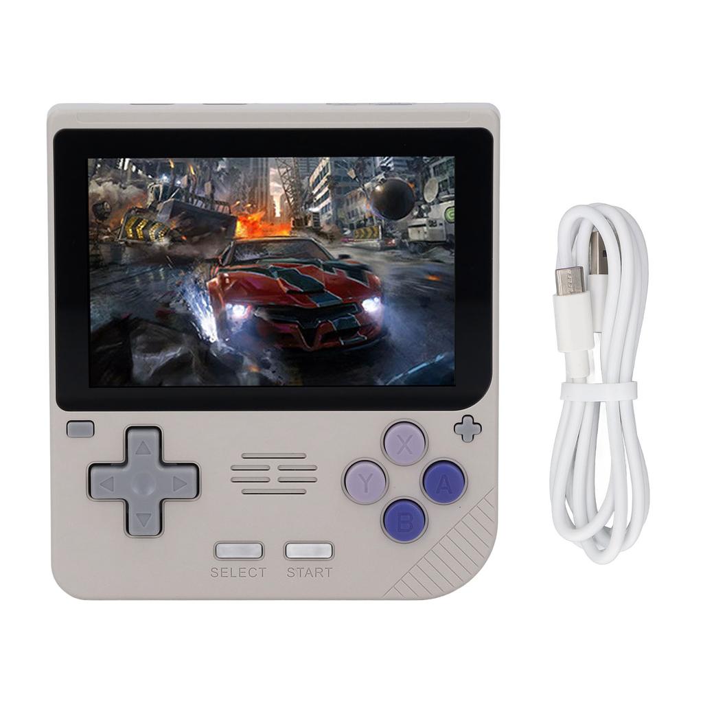 Retro Handheld Game Console Double 3D Joysticks High Resolution 3.5in Screen 4 Core CPU 3000MAH Batt