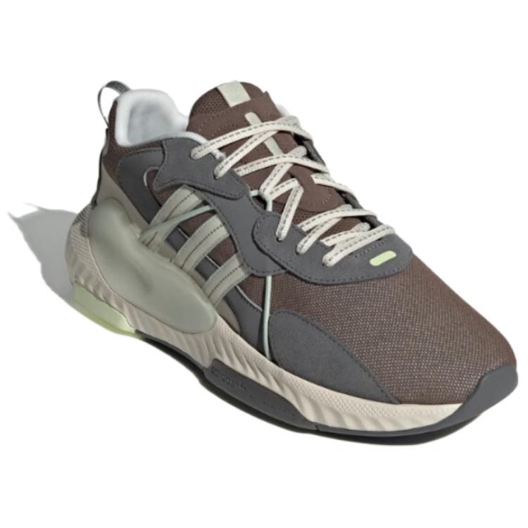 adidas Оригинальные кроссовки Hi-Tail в стиле ретро, удобные, средней высоты, повседневные, для бега, унисекс, коричневые, белые, JH7362