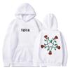 XPLR Sam And Colby Pentagram Roses Hoodie Couples Merch Long Sleeve Streetwear Women Men Hooded Sweatshirt Fashion