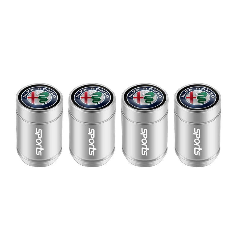 2026 Горячие 4 шт. Колпачки на ниппель колеса автомобиля из алюминиевого сплава, Заглушка штока для Alfa Romeo 4C 159 166 Spider Giulia Giulietta 1