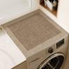 Retro Washing Machine Cover Mat Cabinet Fridge Top Dust ProtectorDrain Pad Kitchen Dish Dry Mat Microwave Oven Cover