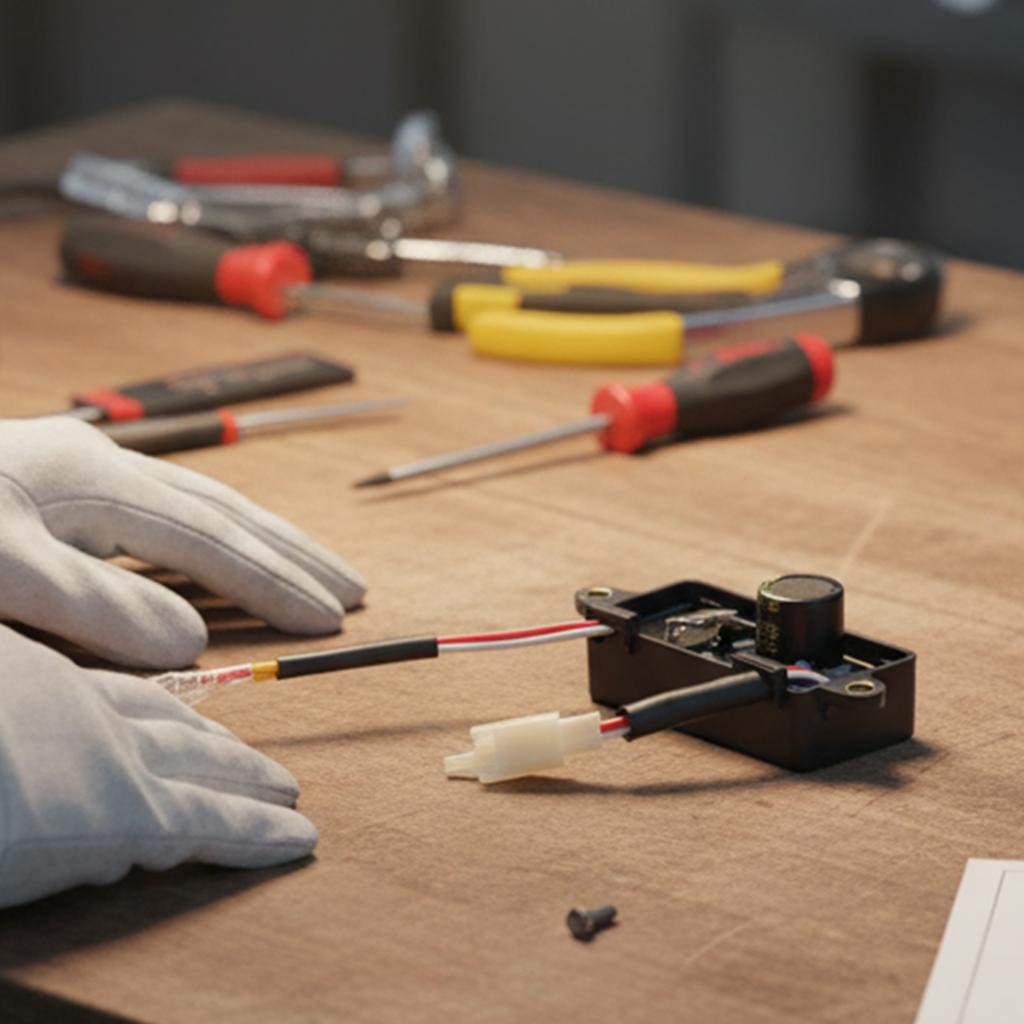 Автоматический регулятор напряжения для генераторов AVR для Predator Регулируемый выход напряжения Встроенный полноволновой выход