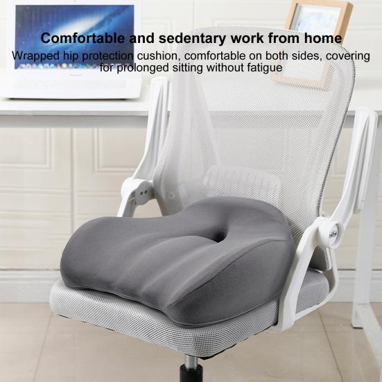 Подушка сиденья Yousheng Эргономичный дизайн Полая дышащая нескользящая конструкция Снятие давления Пена с эффектом памяти Подушка сиденья для офисного стула