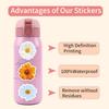 55 Daisy Graffiti New Stickers Decorative Scooter Water Cup Helmet Waterproof Stickers