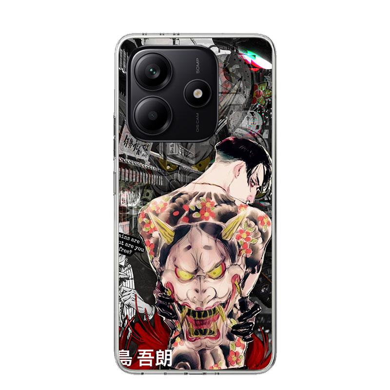 Yakuza 0 Game Phone Case For Xiaomi Redmi Note 15 14 13 12S 12 Pro Plus 11S 11E 11 11T 10S 10 Art Soft Pattern Cover Redmi Note