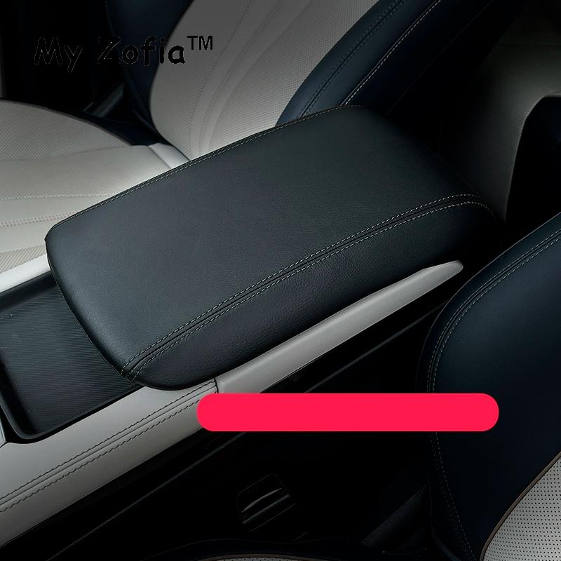 Для BYD Seal U Sealion 6 Song Plus 2024 2025 Центральная консоль Кожаный подлокотник Защитная крышка Аксессуары для интерьера автомобиля