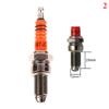 3 Electrode Spark Plug A7tc D8TC for 50cc 110cc 125cc Atv Scooter Dirt Bike