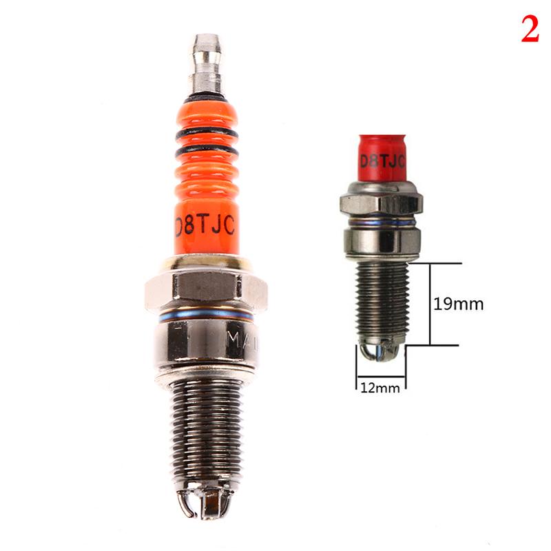 3 Electrode Spark Plug A7tc D8TC for 50cc 110cc 125cc Atv Scooter Dirt Bike