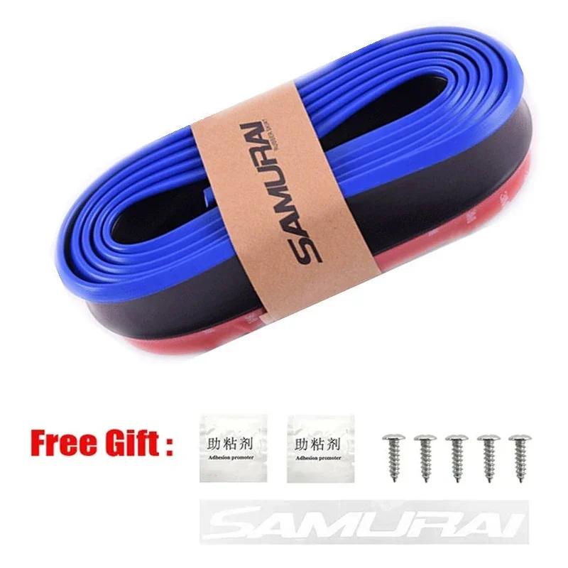 Универсальный протектор переднего бампера из углеродного волокна, устойчивый к царапинам и столкновениям, простая установка винтов, первоклассный вид для автомобильных инструментов