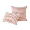 Large Cushion Cover Supersoft Corduroy Pillow Case Striped Decorative Pillow Cover For Bed Couch Sofa Spring Home Decor