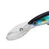 3D Painted Steel & ABS Artificial Minnow Fishing Bait Floating Hard Lures with Fish Eyes for Pike Trout Lake Fishing