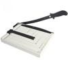 A4 Steel Bottom Manual Paper Cutter with Extended Double Pressure Strip - Model 852