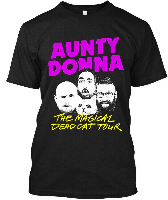 New Popular Aunty Donna The Magical Dead Cat Australian Funny T-Shirt Size S-5XL Unisex T-Shirt
