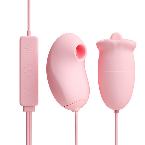 Tongue Licking Suction Vibrators Sucking Licking Clit Sex Toys USB G-spot Vagina Stimulator Adult Vibrating Sex Toys 2 In 1 Vibrators