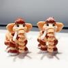 3D-печать Милая и забавная модель мамонта Пластиковое украшение Настольное украшение Скульптура Украшение Праздничный подарок