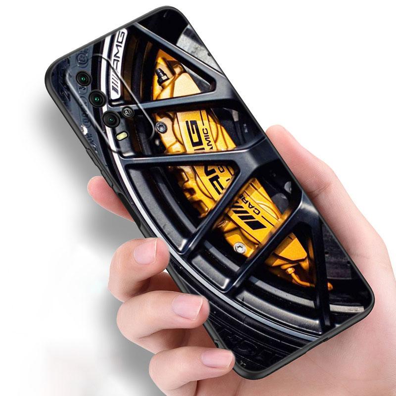 Крутой спортивный автомобильный чехол для телефона Xiaomi Redmi Note 10 9 Pro Max 10S 10T 9A 9C 9S 9T 8A 8T 8 7 Pro Мягкий черный чехол из ТПУ