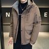 Men's Warm Mid-Length Hooded Down Jacket - 2025 Winter Arrival