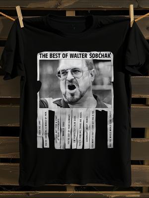 The Big Lebowski Walter Sobchak Iconic Movie Quotes T-shirt