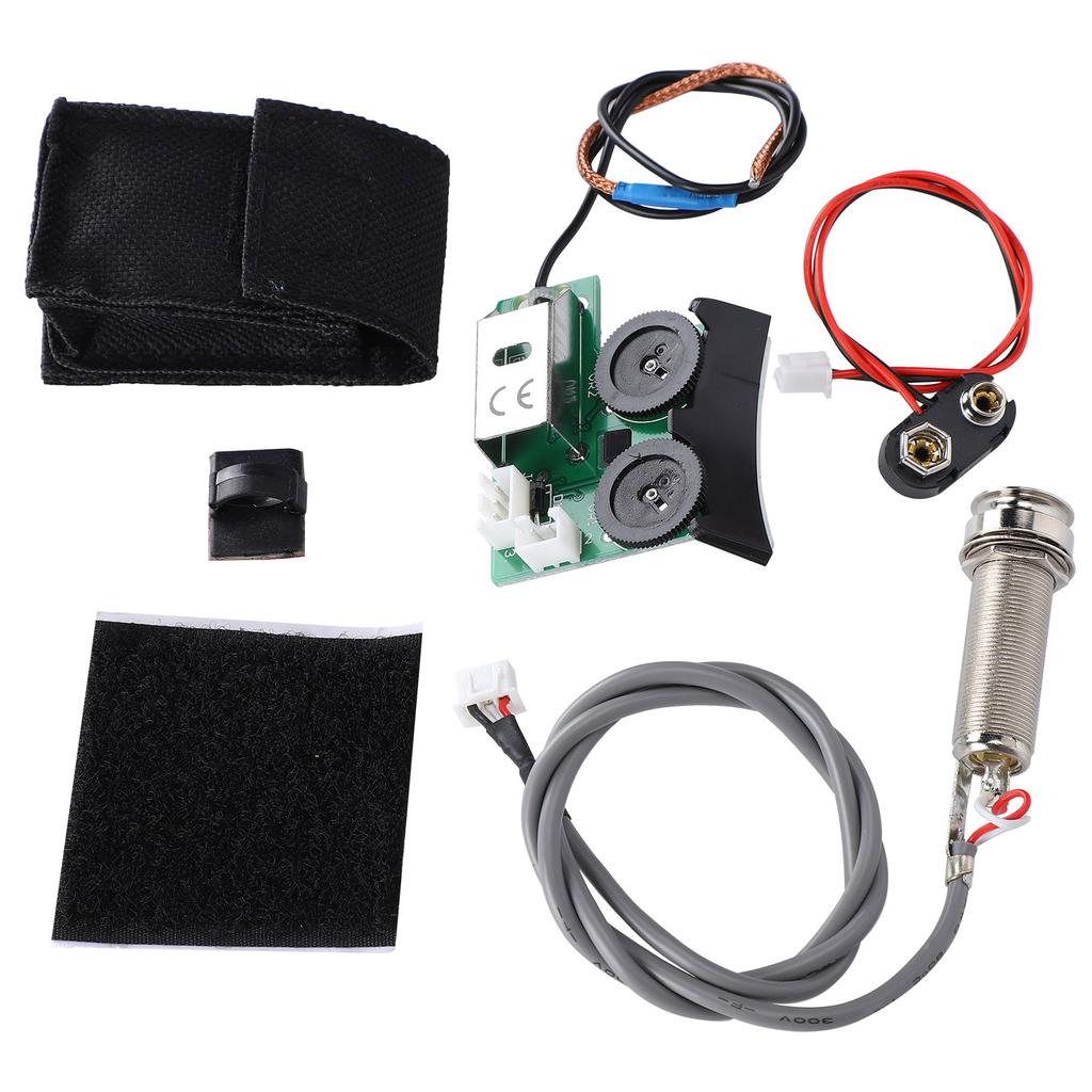 Система звукоснимателей для акустической гитары VT1 Tail Nail Pickup EQ DIY Guitar Accessories