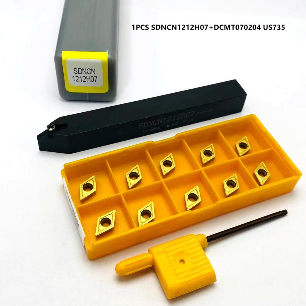 SDNCN1010H07 SDNCN1212H07 SDNCN161H07 SDNCN2020K07 Наружный держатель инструмента для транспортного средства.dcmt070204 Твердосплавный вставной инструмент для токарного станка с ЧПУ