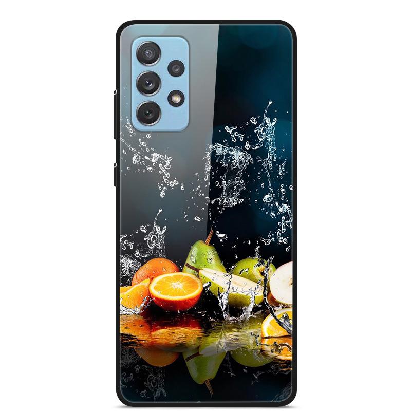 Закаленное Стекло Чехлы для Телефона для Samsung Galaxy A32 4G 5G Жесткие PC Fundas Задние Крышки для Galaxy A52 A52s A72 Оболочки Capa A 32 52 S