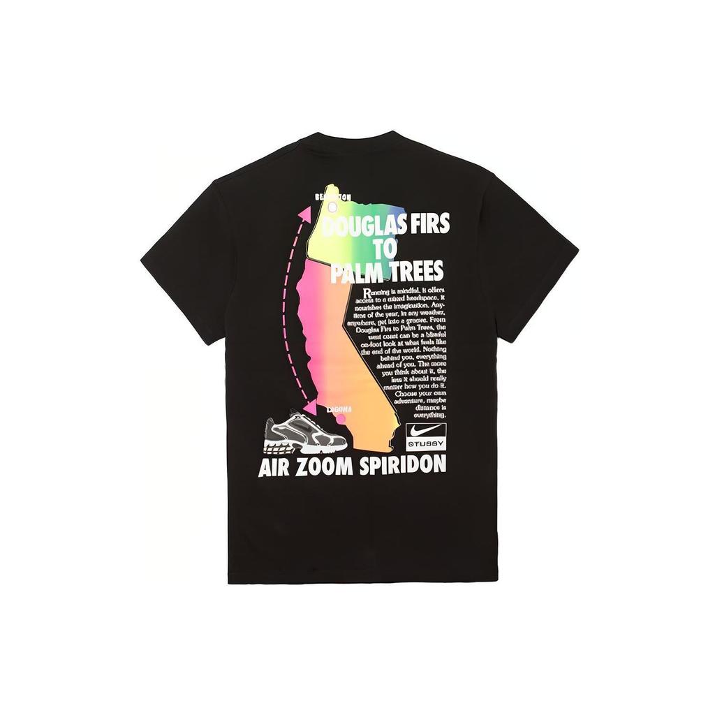 Nike x Stussy Men's Short-Sleeve T-Shirt 'Black' CU9256-010