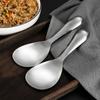 Large Size Rice Paddle Thicken Serving Spoon Kitchen Utensils Stainless Steel Rice Spoon  Household