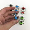 Metal Flip Chain Fidget Cube Focus EDC Unlimited Rotating Stress Relief Keychain Toy Sensory Anxiety Relief for Adults with ADHD